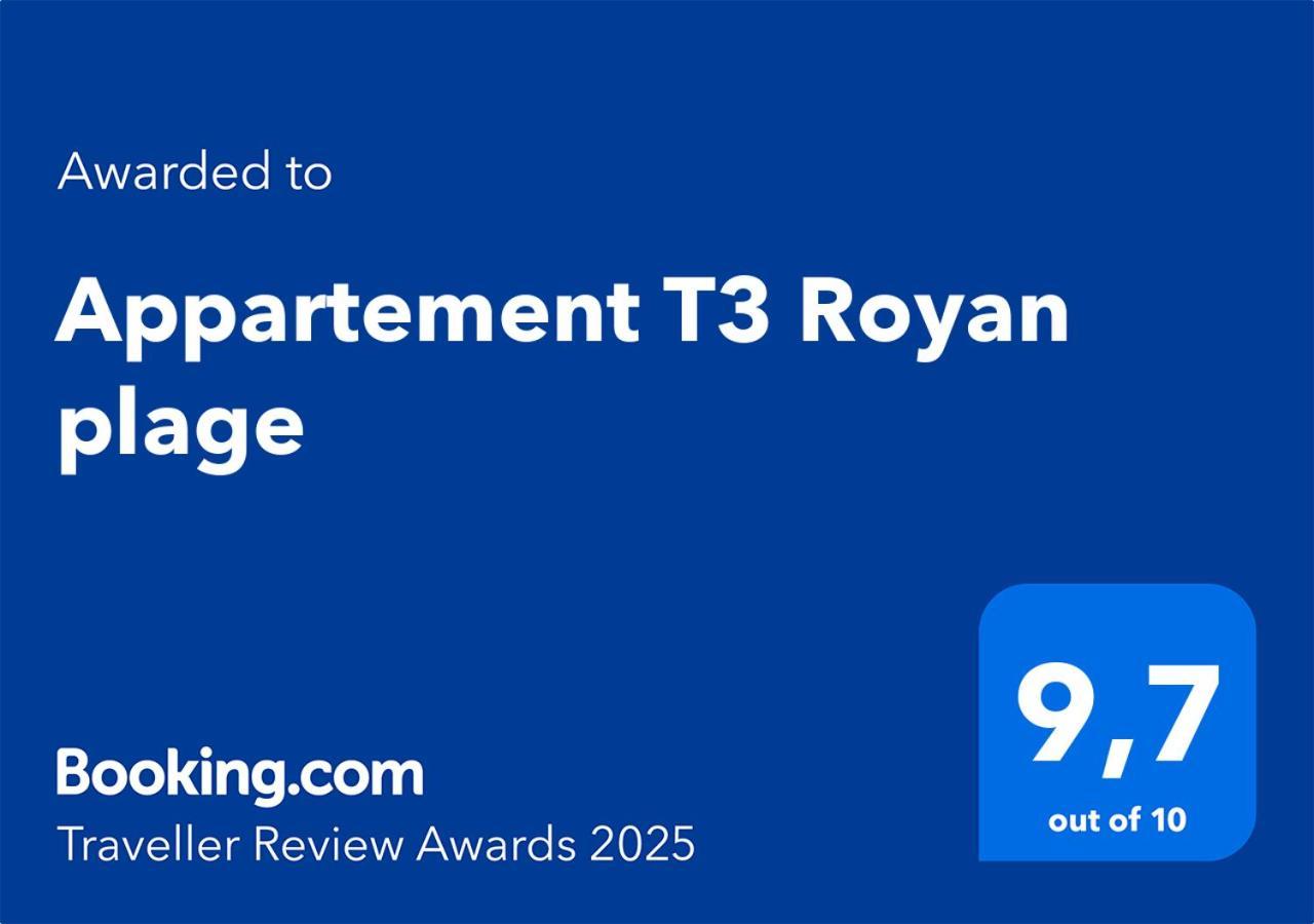 Appartement T3 Royan Plage ภายนอก รูปภาพ